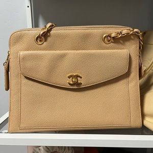 Vintage 1997 CC Caviar Chanel Bag Authentic.